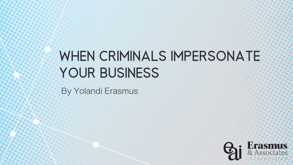 When Criminals Impersonate Your Business
